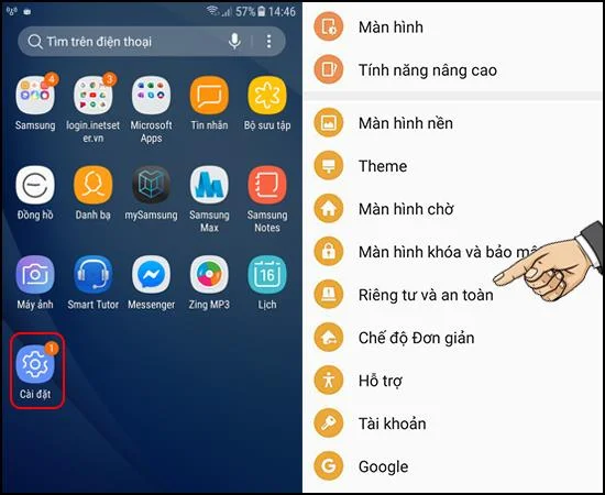 Samsung S7 Edge의 개인 폴더에서 사진, 비디오를 숨기는 방법