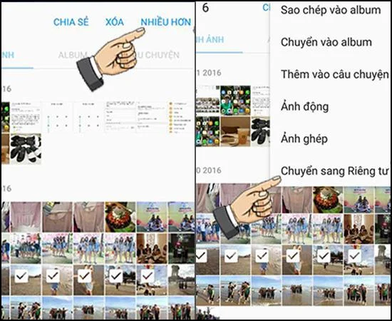 Samsung S7 Edge의 개인 폴더에서 사진, 비디오를 숨기는 방법