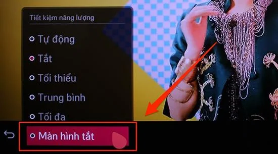Müzik dinlerken TV ekranının nasıl kapatılacağına ilişkin talimatlar basit ve yapılması kolaydır