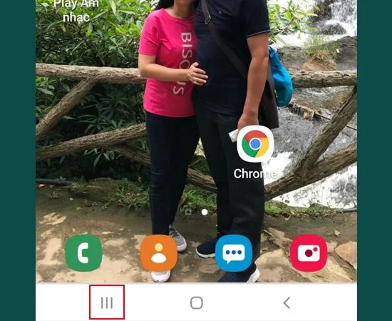 Samsung Galaxy S10 A30 A50에서 화면을 분할하는 3 단계