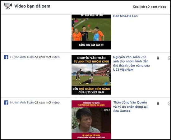 Facebook'ta izlenen videoları bulmanın en hızlı yolu