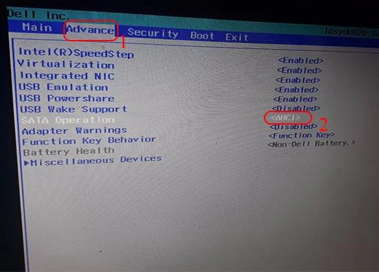 Cómo habilitar el modo IDE para AHCI en BIOS es muy simple
