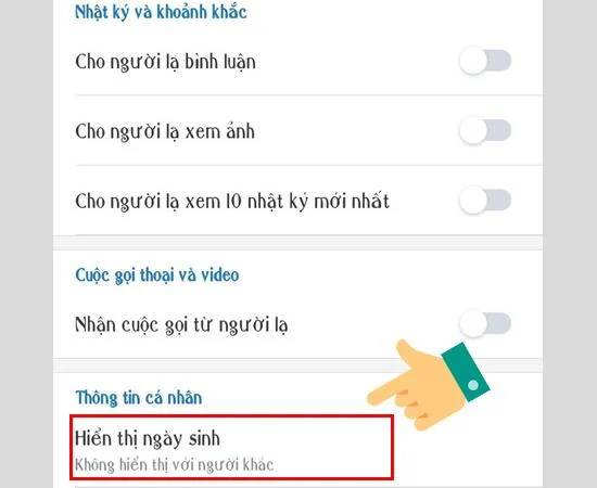 Zalo'da telefon numaralarını ve kişisel bilgileri gizlemenin en kolay yolu