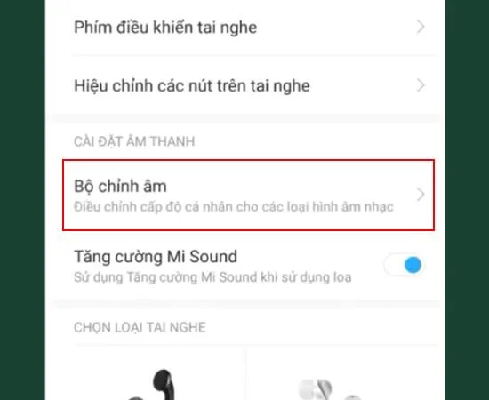 Xiaomi Redmi 4X'te efektleri ve ses kalitesini özelleştirmek için talimatlar