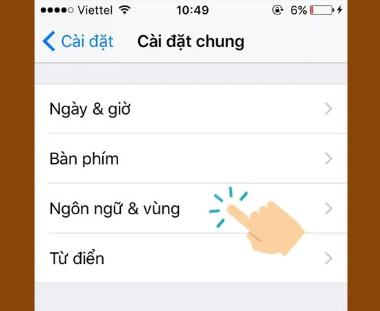 iPhone 언어 설정을위한 가장 간단한 6 단계