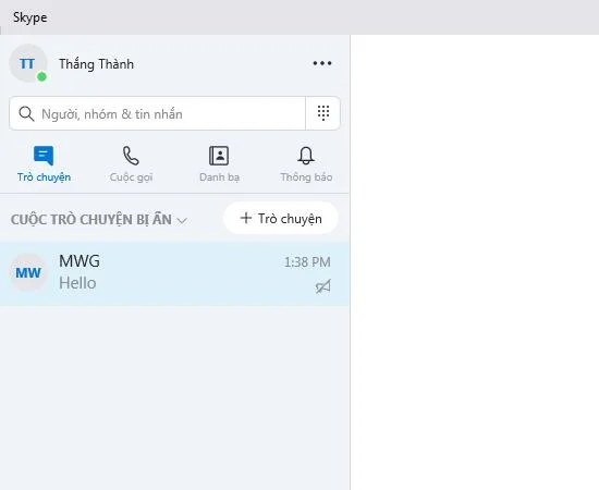 Bildirimleri kapatma talimatları, en basit Skype sohbet grubunu gizleme
