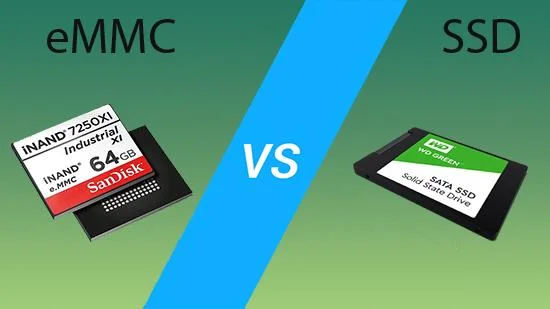 SSD vs eMMC 硬盤比較：哪個更快，該選哪個？