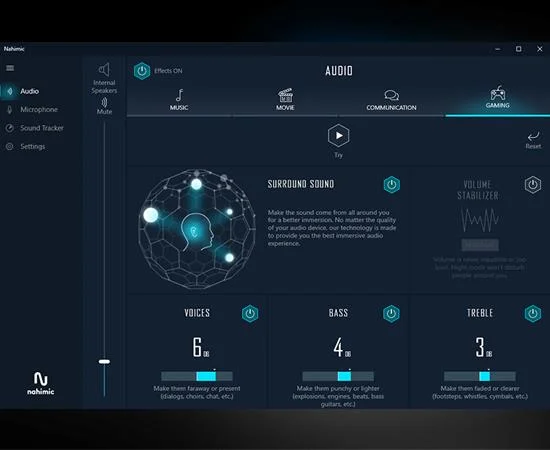 MSI oyun dizüstü bilgisayarlarında Nahimic 3 ses teknolojisi hakkında bilgi edinin