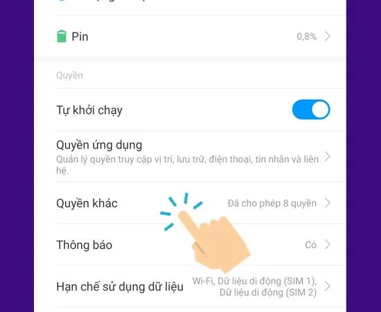 Xiaomi modellerinde Messenger sohbet balonlarını açma talimatları