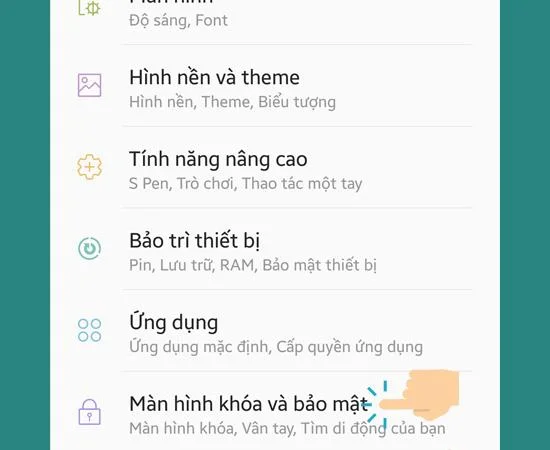 Samsung Galaxy J5 Prime에서 지문 잠금 해제를 설정하는 방법