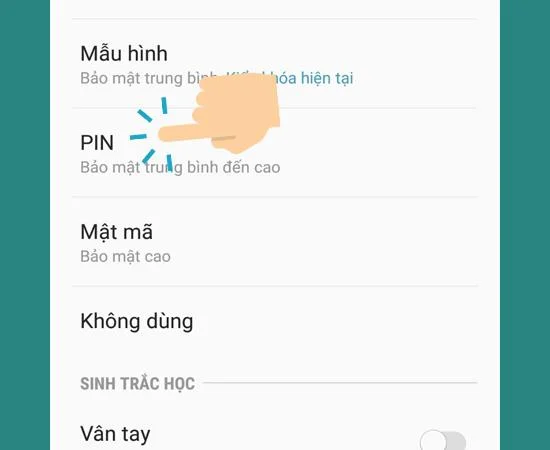 Samsung Galaxy J5 Prime에서 지문 잠금 해제를 설정하는 방법