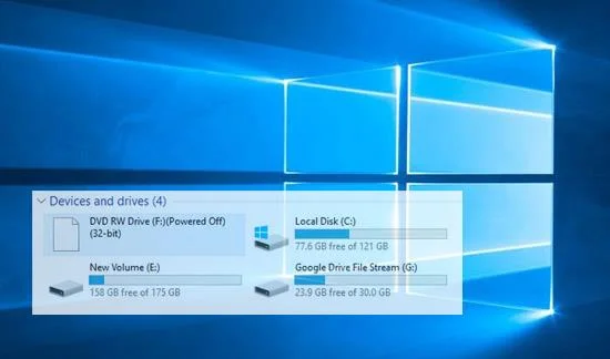 Windows 10 sabit sürücüsünün adı (harfi) nasıl değiştirilir