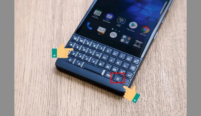 BlackBerry KEY2'de harika klavye nasıl kullanılır?
