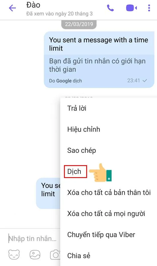 Viber'de sohbet ekranı dili otomatik olarak nasıl çevrilir?