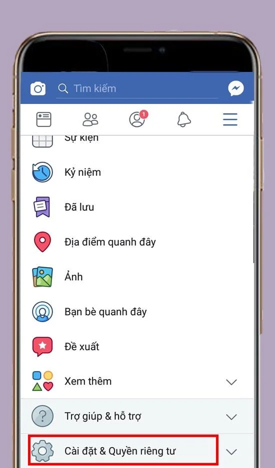 設置和隱私選項
