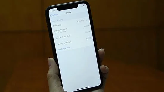 Viettel 네트워크의 iPhone에서 eSIM을 사용하기위한 지침