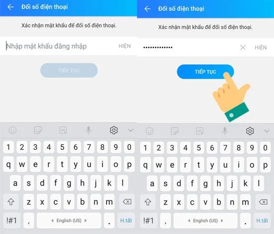 Bir Zalo hesabına kaydolmak için telefon numarası nasıl değiştirilir?