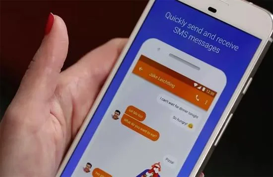 Android telefonda bilgisayar üzerinden mesaj gönderme ve alma