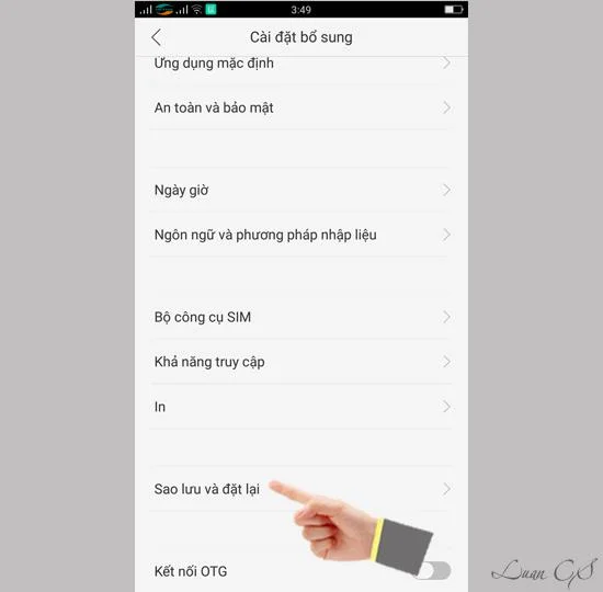 OPPO bagaimana memulihkan tetapan kilang