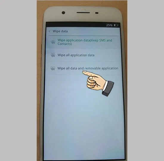OPPO bagaimana memulihkan tetapan kilang