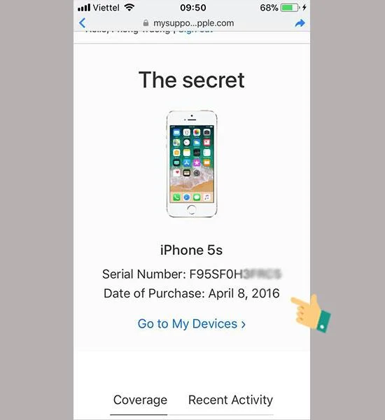 iPhone 활성화 날짜 확인 방법