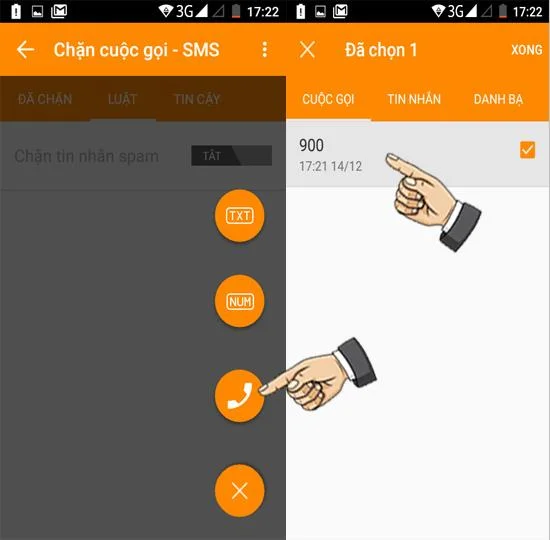 Itel Tab it1702'de telefon numaraları nasıl engellenir