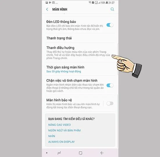 Samsung Galaxy Note 8'de ana sayfa tuşuyla ekranı aydınlatın