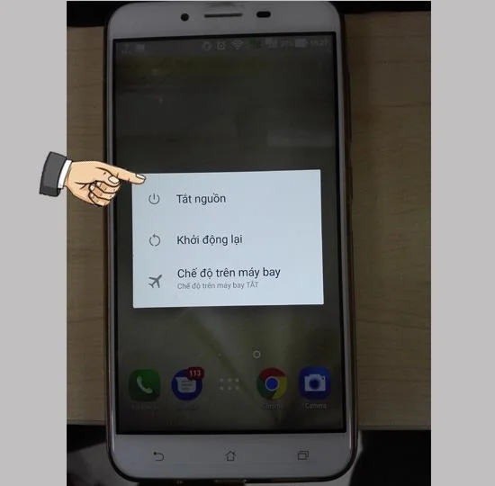 恢復出廠設置 - 硬重置 Asus Zenfone