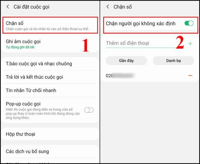 전화 번호 차단, Android 전화 차단, iPhone
