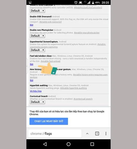 Android'de Chrome'da gezinmeyi hızlandırmanın süper basit yolu