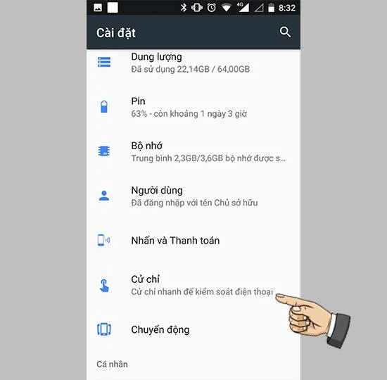 Nokia 8'de kamerayı açmak için güce iki kez basın