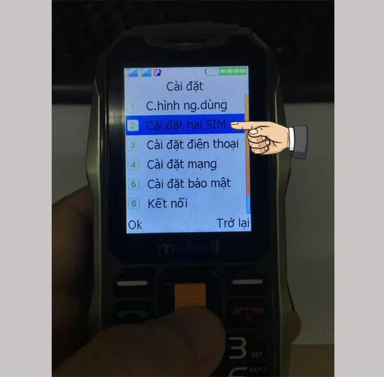 Mobell Rock 3'e çift sim modunu yükleyin