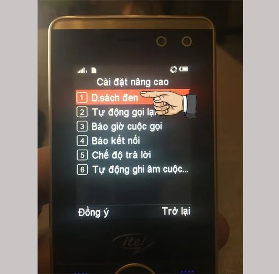 Itel it5232'de aramaları engelle