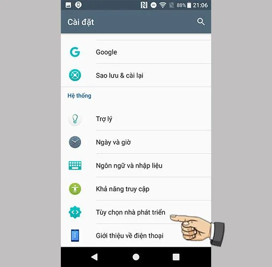 Sony Xperia XA1 Plus'ta animasyon ölçeklendirmeyi kapatın