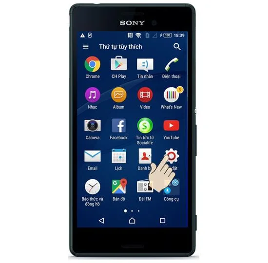 出廠重置 Sony Xperia M4 Aqua Dual