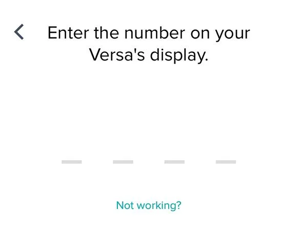 Bir Fitbit Versa saati bir telefona nasıl bağlanır