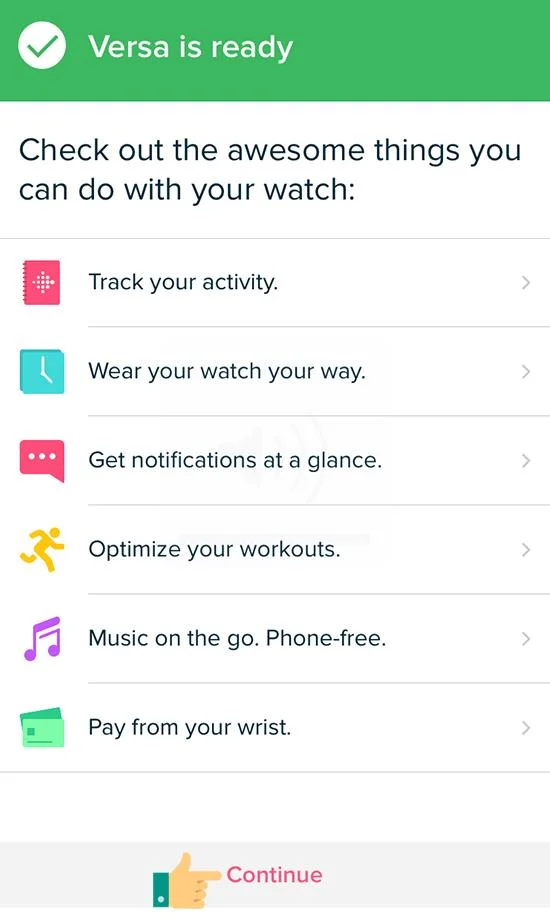 Bir Fitbit Versa saati bir telefona nasıl bağlanır