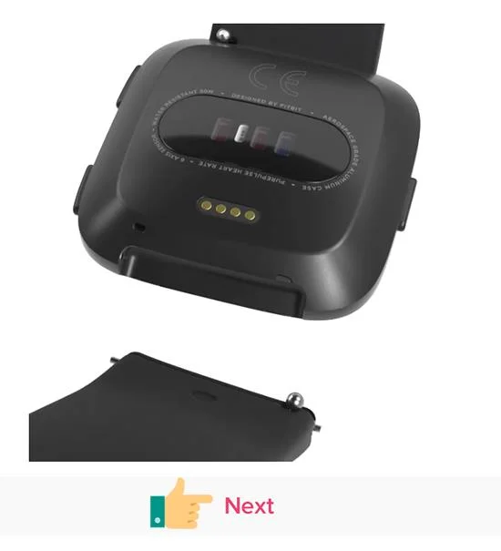Bir Fitbit Versa saati bir telefona nasıl bağlanır