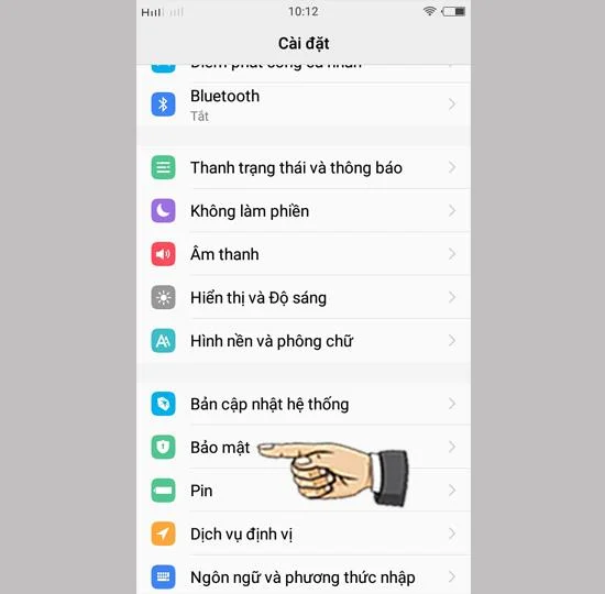 Vivo Y55s'te uygulamaları kilitleyin