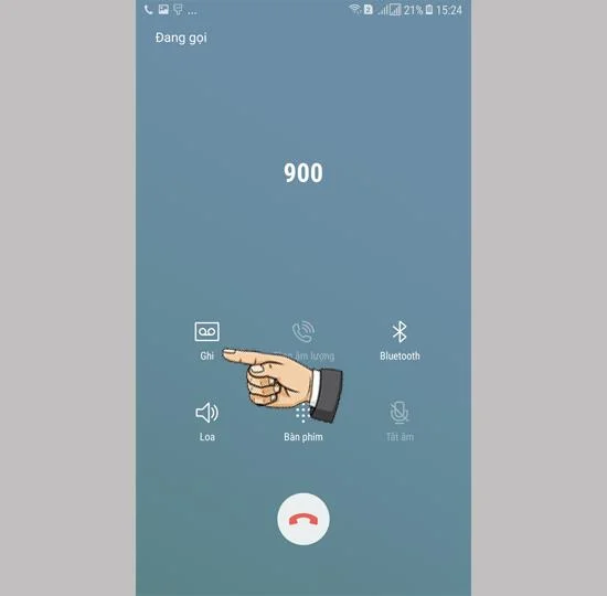 Samsung Galaxy J7Proで通話を録音します。