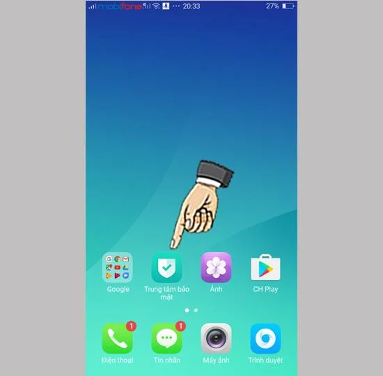 OPPO F3 Lite (A57) üzerindeki uygulamaları kilitleyin