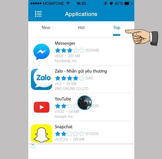 iOS low 또는 iPhone 4 용 앱, Facebook 이전 버전을 다운로드하는 방법