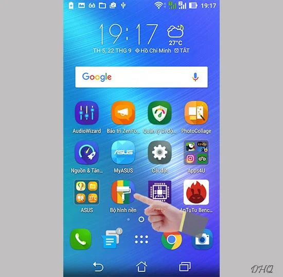 ASUS ZENFONE 3 MAX'ta cihazın temasını değiştirin