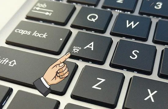 Cara menghidupkan lampu papan kekunci Asus Laptop