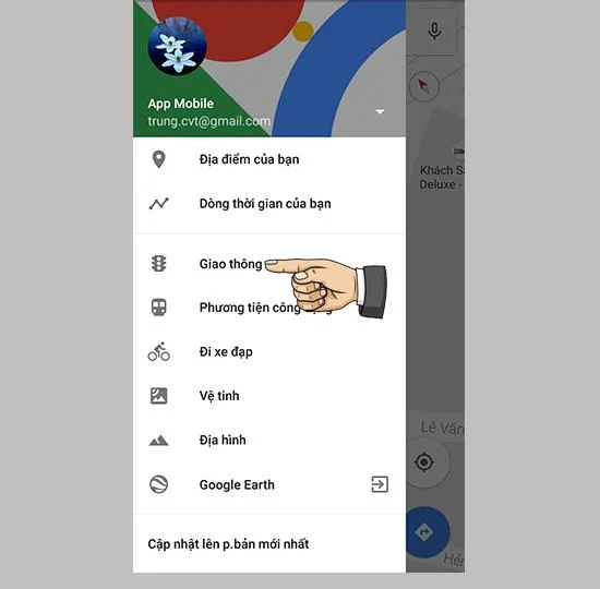 Anleitung zum Verfolgen von Staus mit Google Maps auf Smartphones