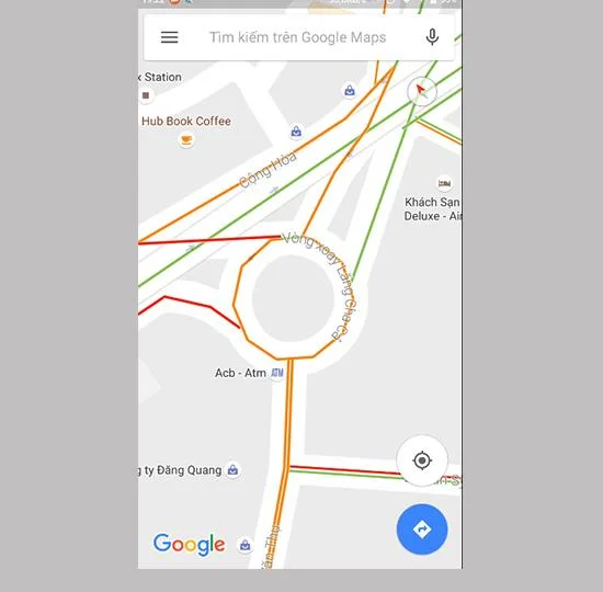 Anleitung zum Verfolgen von Staus mit Google Maps auf Smartphones