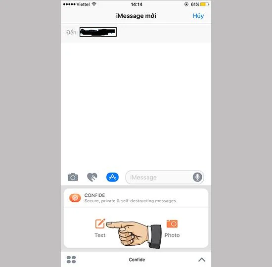 Cómo enviar mensajes autodestructivos en iMessage iOS 10