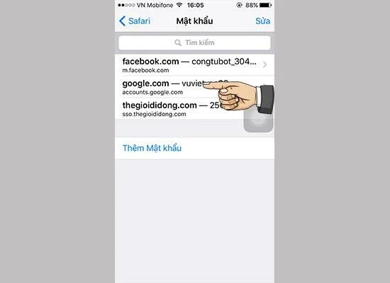 Cómo ver las contraseñas guardadas en Safari en iPhone