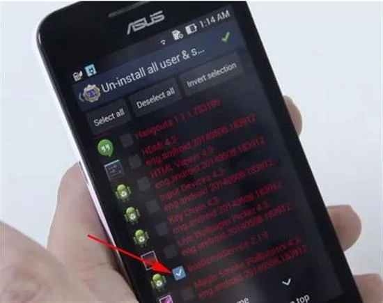 Deaktivieren Sie den Offline-Modus der Demo-App in der Asus Zenfone-Produktlinie
