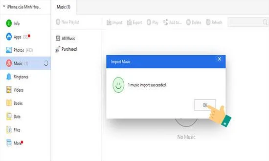 3uTools를 사용하여 컴퓨터에서 iPhone으로 음악 복사